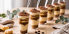 Classic Tiramisu Recipe in Our 3oz Shooter Cups