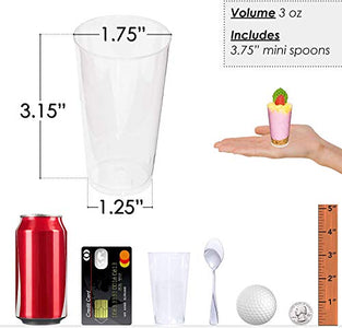 3oz Shooter + Spoons (100 Pack)