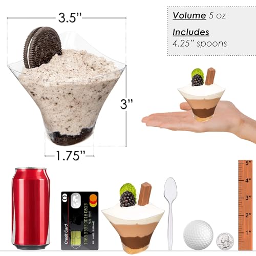 5.5oz Large Swirl + Spoon (50 Pack)