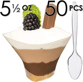5oz Swirl + Spoon ( 50 Pack )