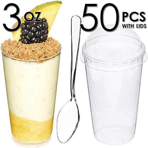 3oz Shooter + Spoons & Lids (50 Pack)