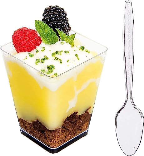 5oz Square + Spoon ( 200/600 Pack )