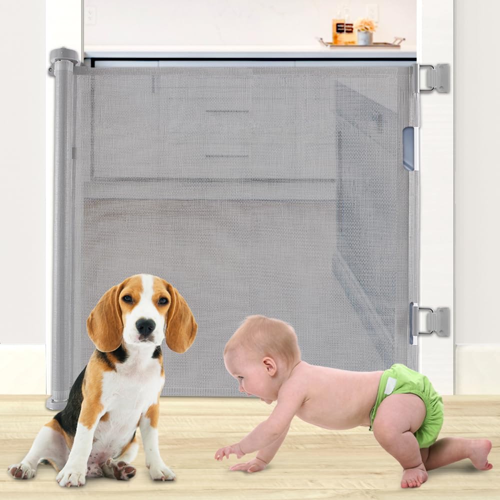 Durable Mesh Extra Wide Baby Gate for Your Child