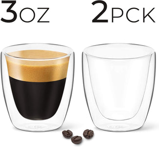 3oz Espresso Cups ( Set of 2 )