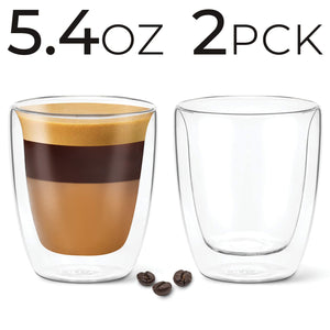 5.4oz Espresso Cups ( Set of 2 )