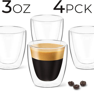 3oz Espresso Cups ( Set of 4 )