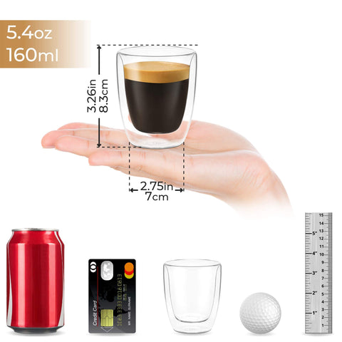 Image of 5.4oz Espresso Cups ( Set of 2 )