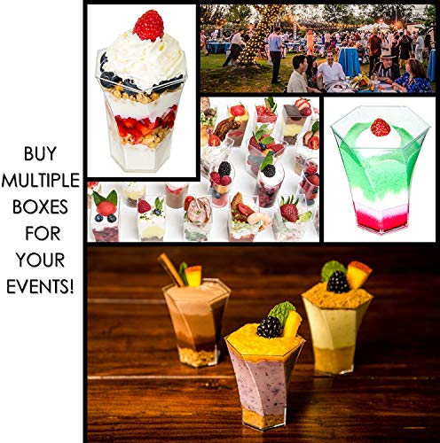 5oz Hexa Swirl + Spoon ( 36 Pack )