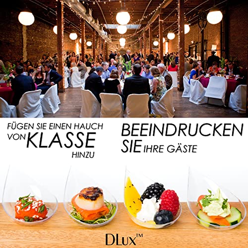 Tear Drop + Fork - Clear ( 100 pack )