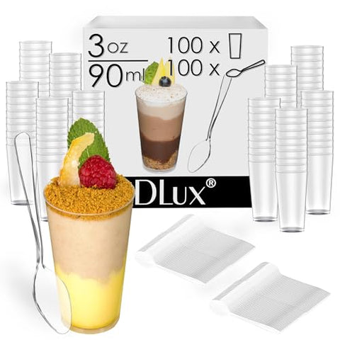Image of 3oz Shooter + Spoons & Lids ( 50/100 Pack )