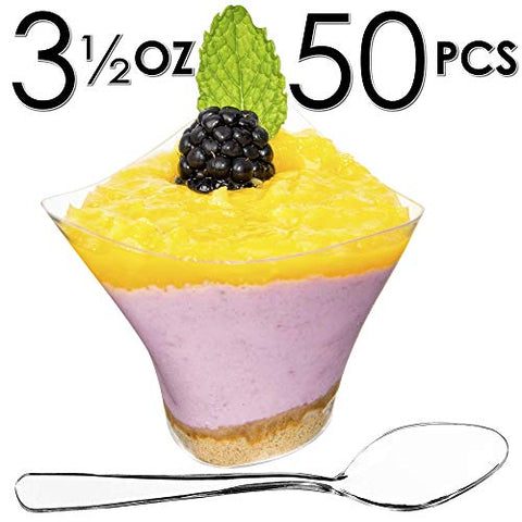 Image of 3oz Swirl + Spoon ( 50 Pack )